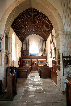 Branscombe - The Nave looking West
